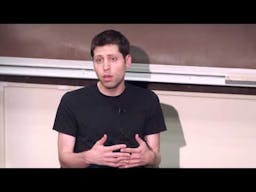 Blitzscaling 02: Sam Altman on Y Combinator and What Makes The Best Founders thumbnail